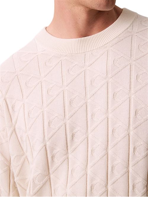 Maglioncino con logo all-over Calvin Klein Jeans | LV04RE301GYAS